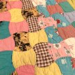 画像10: Vintage patchwork quilt(Flower・Plaid・cherry・etc)