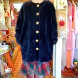 画像: (SALE) Black quilting jacket