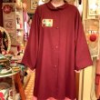 画像1: Bordeaux A line coat