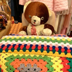 画像: カラフルKnit blanket