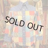 画像: Patchwork shirt youth size