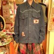 画像1: Vintage patch denim jacket