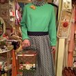 画像4: Navy&Green switch dress