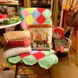 画像2: Colorful knit blanket  (M)