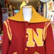 画像2: 70'S Sailor collar leather switch stadium jumper