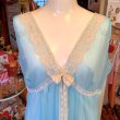 画像2: Light blue vintage negligee