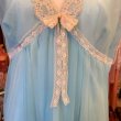 画像3: Light blue vintage negligee