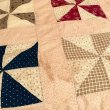 画像8: Triangle flower vintage patchwork quiltcover