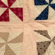 画像2: Triangle flower vintage patchwork quiltcover