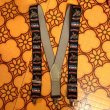 画像1: Vintage USA Bike Pattern suspenders