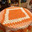 画像3: OR/WH Crochet blanket