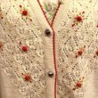 画像2: Made in Italy flower motif cardigan