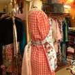 画像2: Vintage Girl&Boy gingham check apron