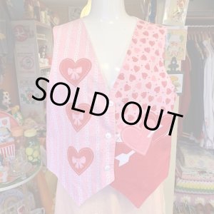 画像: Vintage country heart cotton vest