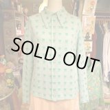 画像: Vintage tulip poly shirt