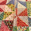 画像7: Vintage patchwork pattern cut cloth  A
