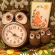 画像6: BURWOOD社製  Vintage OWL Wallclock