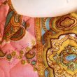画像8: Vintage paisley pattern quilting all in one type dress