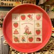 画像1: Strawberry shortcake tin tray