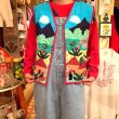 画像12: (SALE) Vintage embroidery doll motif vest