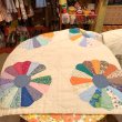 画像2: Vintage Dresden patchwork quilt