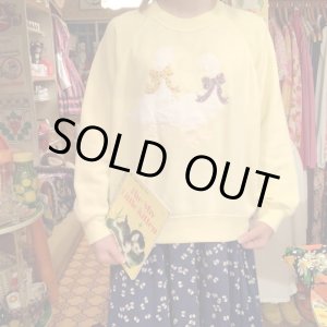 画像: Vintage ribbon duck patch sweat