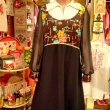 画像4: 70'S see-through sleeves flower dress