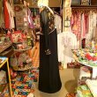 画像2: 70'S see-through sleeves flower dress