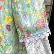 画像3: Flower pattern polka dots lace onepiece