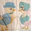 画像4: 50'S Vintage bird patch quilt