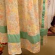 画像2: Light green line flower pattern sleeveless onepiece