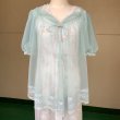 画像1: Vintage light blue lingerie top