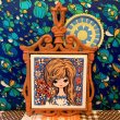 画像1: Flower girl iron trivet