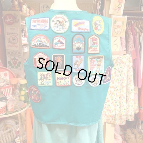 画像1: Vintage girl scout vest