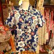 画像4: Flower pattern poly shirt