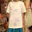 画像9: (SALE) Vintage hand paint message tee