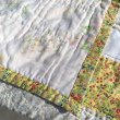 画像3: 60'S〜70'S  Vintage Flowerlace patchwork quilt・rug