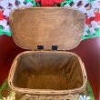 画像8: Vintage decoration wood basket