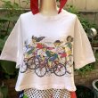 画像1: 90'S bicycle race double sided printed tee