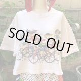 画像: 90'S bicycle race double sided printed tee