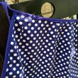 画像7: 70'S Polka dots patchwork reversible apron skirt