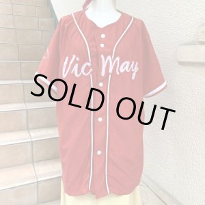 画像: Vintage RD/WH Baseball shirt