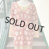 画像: Vintage Flower crochet cardigan