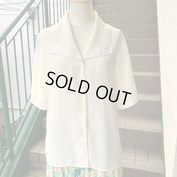画像1: Made in Canada Wh lace blouse