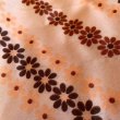 画像2: 70'S Vintage Flower line long scarf