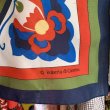 画像1: 70'S〜80'S  Vintage Roberta di Camerino flower pattern scarf