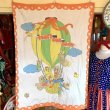 画像1: 70'S Air balloon&good friends animals pattern children's comforter