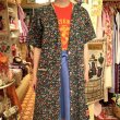 画像5: Vintage flower pattern front open dress