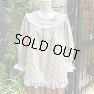 画像: Vintage flowerlace pullover top