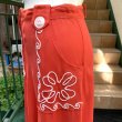 画像2: 60'S Flower embroidery skirt Conmar zipper